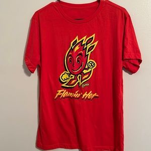 Flaming’ Hot Cheetos Graphic T-Shirt Size Medium